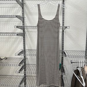 Stripped bodycon type dress size Small